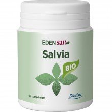 Edensan - Salvia Bio | Nutrition & Santé | 60 comprimidos | Salvia Bio | Plantas Bio