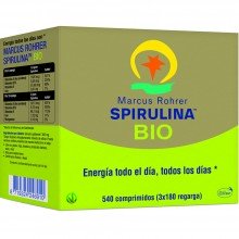 Marcus Rohrer - Espirulina Bio Recarga | Nutrition & Santé | 540 comprimidos | Espirulina | Vitaminas y Minerales