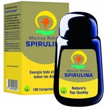 Spirulina - Espirulina | Marcus Rohrer | 180 comprimidos | Espirulina - Vitaminas y Minerales