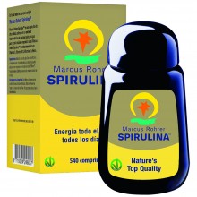 Spirulina - Espirulina |Marcus Rohrer | 540 comprimidos | Espirulina - Vitaminas y Minerales