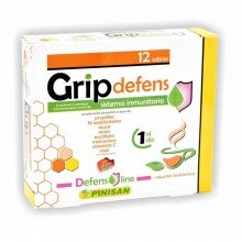 Gripdefens | Pinisan | 12 dosis de 1030 mg | Sistema inmunitario