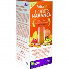 Biform - Poder Naranja | Nutrition & Santé | 500 ml | Nuez de Cola, té de java, Hinojo, Coleo | Grasas
