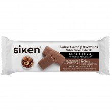 SikenSustitutive Barrita sustitutiva sabor cacao y avellana | Siken | 1 barrita de 40 gr | Control de peso - Dietas saludables