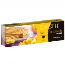 SikenDiet Sandwich de Queso | Siken | Caja de 6 unidades de 20 gr | Control de peso - Dietas saludables