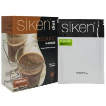 SikenDiet Desayuno de Cacao | Siken | Caja con 7 sobres de 24 gr | Control de peso - Dietas saludables