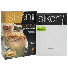 SikenDiet Desayuno Capuccino | Siken | Caja con 7 sobres de 23 gr | Control de peso - Dietas saludables