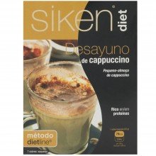 SikenDiet Desayuno Capuccino | Siken | Caja con 7 sobres de 23 gr | Control de peso - Dietas saludables