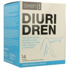 SikenForm Diuridren complemento alimenticio| Siken | Caja con 14 sobres de 14 gr | Control de peso - Dietas saludables