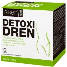 SikenForm Detoxidren complemento alimenticio| Siken | Caja con 12 sobres de 6 gr | Control de peso - Dietas saludables