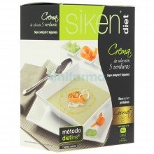 SikenDiet Crema de Verduras| Siken | 7 sobres de 23gr | Control de peso - Dietas saludables