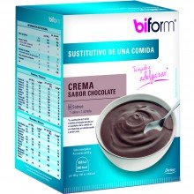 Crema de Chocolate | Biform | 6 natillas | Sustitutivo de una comida