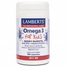 Omega 3 para Niños | Lamberts | 100 cáps. 120mg | Salud de Niños