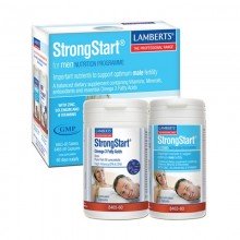 StrongStart para Hombres | Lamberts | 60+60Tablet. 1500mg | Fertilidad Hombres