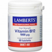 Vitamina B12 1000 mg| Lamberts | 100 comp. | Sist. Inmune y nervioso - Huesos