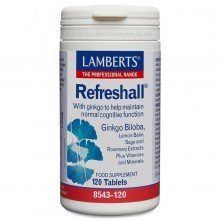 Refreshall | Lamberts | 120 cáps. 6.000mg | Sistema circulatorio - Memória