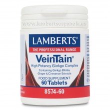VeinTain  | Lamberts | 60 cáps. 6000mg | Mala Circulación en Manos y Pies