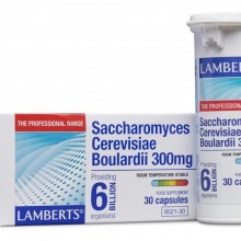 Saccharomyces Cerevisiae Boulardii - Bime Balance Antibiotics | Lamberts | 30 Comp. 300 mg | Digestión y sistema Inmune
