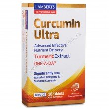 Curcumin - Curcumina Ultra | Lamberts | 30 Comp. 500 mg | Antiinflamatorio - Dolores Gastrointestinales