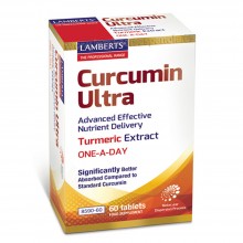 Curcumin - Curcumina Ultra | Lamberts | 60 Comp. 500mg | Antiinflamatorio - Dolores Gastrointestinales