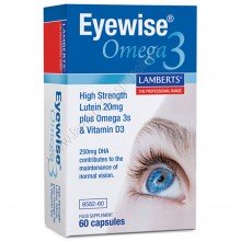 Eyewise® Omega 3 | Lamberts | 60 Comp. 1000 mg | Mejora la vista