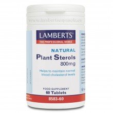 Esteroles Vegetales | Lamberts | 60 cáps. 800 mg | Circulación