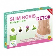 Slim Detox|Robis | 60 comp de 405 mg|ayuda al control de peso y elimina líquidos