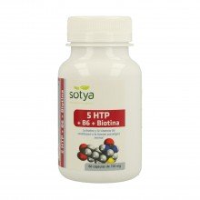 5HTP + B6 + biotina| Sotya | 60 Cáps. 720 mg | contribuyen a la función psicológica normal