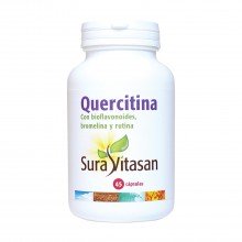 Quercetina | Sura Vitasan | 45cáps. 600mg | Con Bioflavonoides + Bromelina y Rutina - Procesos Alérgicos