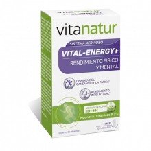 Vital Energy| Vitanatur |120cáp De 400mg|fatiga, cansancio|reducir el cansancio, la fatiga y aumentar el rendimiento intelectual