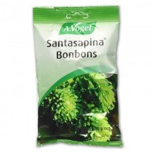 Santasapina Bonbons | A. Vogel | Bolsa 100g | Caramelos Refrescantes | Acción Inmunitaria, contra contagios, gripe y tos