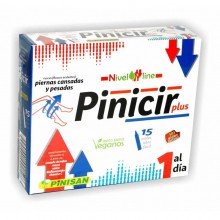 Pinicir Plus | Pinisan | 15 viales de 306 mg | Mejora la Circulación de las Piernas