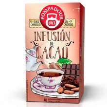 Infusión de Cacao | Pompadour | 18 bolsitas | Dulce