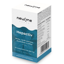 Hepactiv | Herbora | 30 cáps. | Hepátic, Depurativo del Hígado, Metabolismo Lento