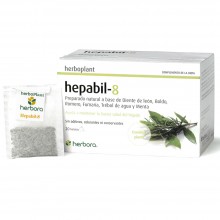 Hepabil-8 | Herbora | 20 infusiones | Buena actividad del hígado