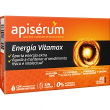 Apisérum Energia Vitamax caps | Apisérum| 30 cáps de 120 mg | Energía