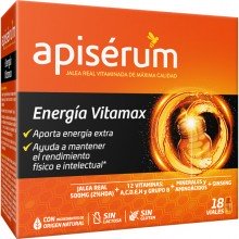 Apisérum Energia Vitamax viales | Apisérum| 18 viales 650 mg | Energía