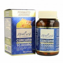 Cúrcuma |Estado Puro | 10.000mg. 80Cáp. | Antiinflamatorio - Dolor Articulaciones y Huesos