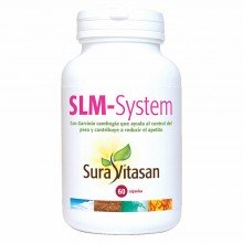 Slm System | Sura Vitasan | 60 cáps. 750mg | Control de peso - Reduce Volumen - Mejora la Circulación