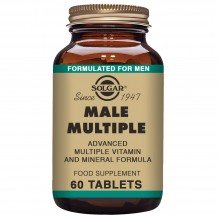 Male Múltiple | Solgar | 60 Comps de 400 mgr. | Multivitaminico – energia – cansancio