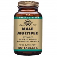 Male Múltiple | Solgar | 120 Comps de 400 mgr. | Multivitaminico – energia – cansancio