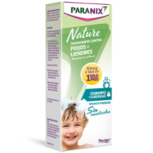 Paranix Nature Champu Sin Insecticidas 200 ml | Paranix | 200 ml | Tratamiento Antipiojos