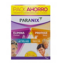 Paranix Pack Elimina2 Chamú + Spray | Paranix | 200ml + 100ml| Tratamiento Antipiojos
