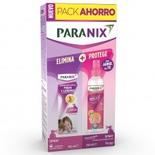 Pack Spray Piojos 100ml + Árbol Té Spray Moldea e Hidrata Niña 250ml | Paranix | 250 ml | Cuidado Infantil del Cabello - Piojos