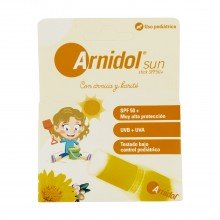 Sun Stick SPF 50+ | Arnidol | 15 gr | Protector solar infantil natural en barra