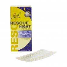 Remedy Night Perlas | Bach Rescue | 28 perlas | Para un descanso reparador
