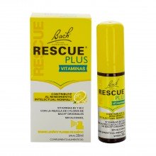 Bach Rescue Plus Spray - Rescue Bach | 20 ml. | Vegano | Para gestionar emociones