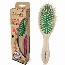 Cepillo Neumático| Casalfe | 100% Bio | Púa de madera natural - Anti Frizzy hair - Pelo más brillante, fuerte, vivo y suelto