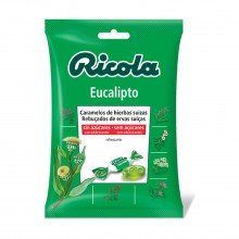 Caramelo Eucalipto| Ricola | 70 gr | Refresca la garganta