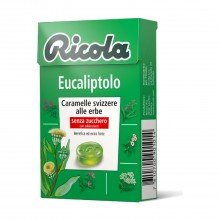 Caramelo Eucalipto| Ricola | 50 gr | Refresca la garganta
