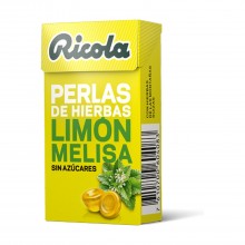 Perlas Limón y Melisa| Ricola | 25 gr | Refresca la garganta